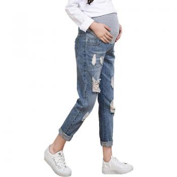 Komfortable Schwangerschafts-Jeans mit Stretch
