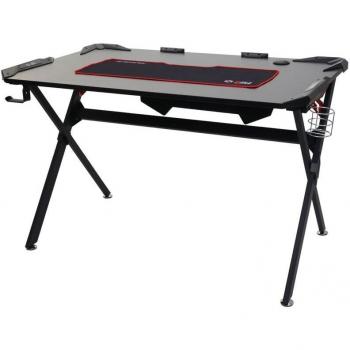Tavolo Portatile Ufficio 120x75 – Compatto, Porta PC, Bicchiere & Cuffie