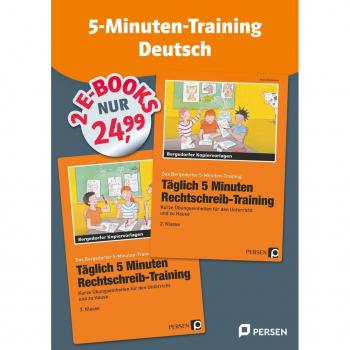 Persen Verlag Doppelband 5 Minuten Training Deutsch