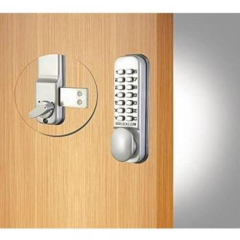 Codelocks Deadbolt Lock Silver 43mm