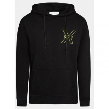 Richmond X Langarmshirt Murray UMP24030FE Schwarz Regular Fit
