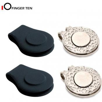 Golf Cap Clip with Magnetic Ball Markers