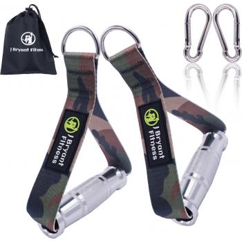Resistance Band Pull‑Down Metal Grip Duo