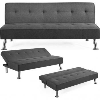 Sofá Cama de 3 Plazas con Capacidad de 350 kg