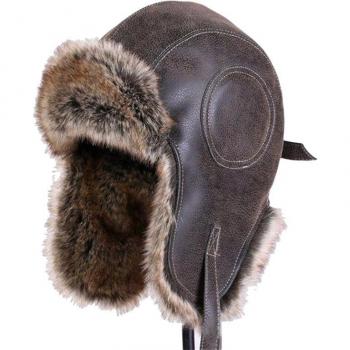 Warm Ear Flap Aviator Hat