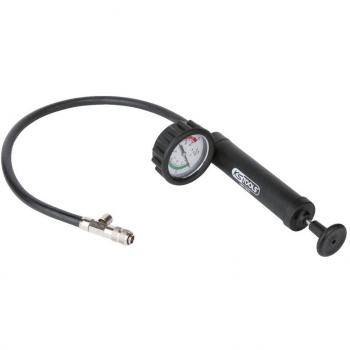 Pompa a mano KS Tools 150.1931 con manometro e tubo flessibile, pressione massima 2,5 bar