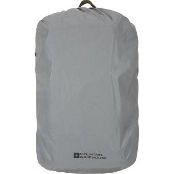 Mountain Warehouse Reflective Iso-Viz 35L Bag Raincover One Size silver