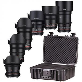 Samyang 7413 VDSLR EF‑Mount Lens Pack – Black