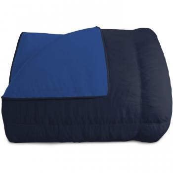Trapunta invernale microfibra blu royal