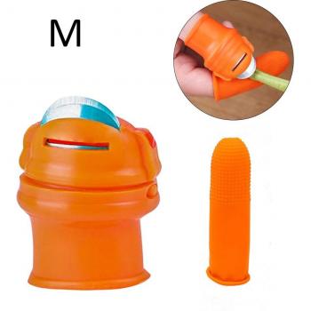 Silicone Finger Covers with Blade for Vegetable and Fruit Cutting