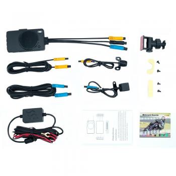 Cámara de Moto 1080P con Función de Vigilancia en Tiempo Real