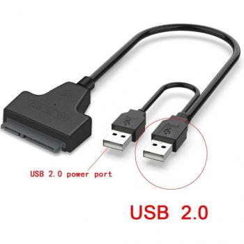 SATA zu USB Konverter 480Mbps für 2,5 Zoll Festplatten