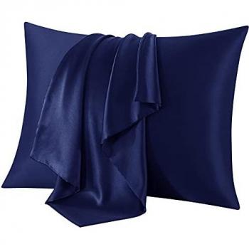 Luxury Mulberry Silk Pillowcase, Ideal for Hair and Skin Health (Hypoallergenic)