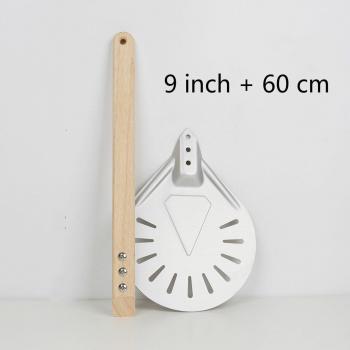 Pizza Peel Paddle with Aluminum and Wooden Handle