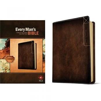 NLT Every Mans Bible Deluxe Explorer Edition by Dean Merrill