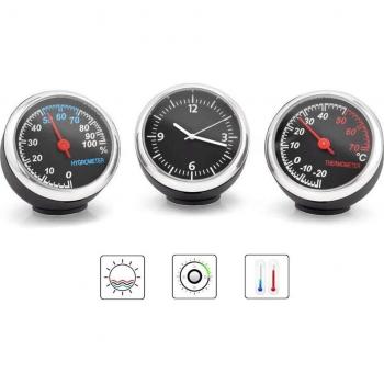 TermoHígro Reloj de Cuarzo para Carro