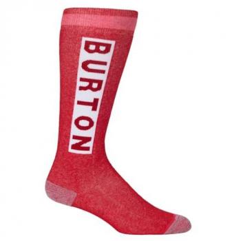Calcetines Burton Weekend Midweight 2 Pares Rojo, Blanco