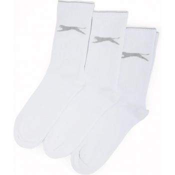 Pánské bílé ponožky Slazenger Jago, 3 kusy