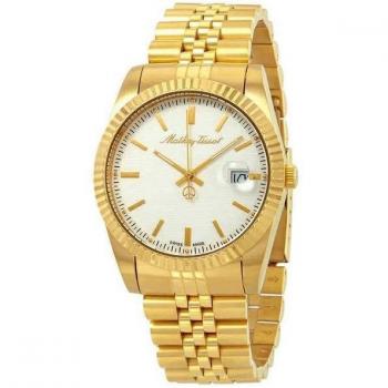 Mathey‑Tissot Mathy III Acciaio Inox Quadrante Bianco Quartz Uomo H810PI