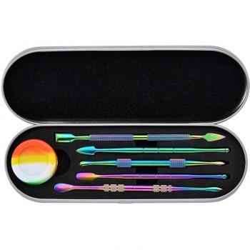 Kit Dab Arc‑en‑Ciel Premium – Pinceaux, Embout et Pot de 5 ml