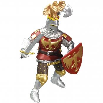 Figurine di Battaglia: Il Cavaliere Eroe con Elmetto Aquilino
