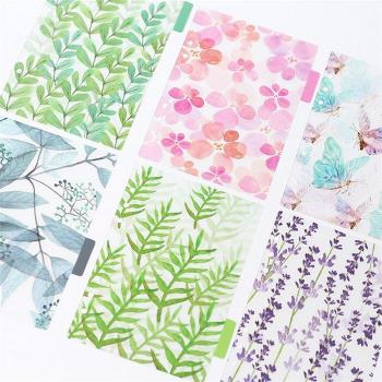 A5 A6 Spiral PP Binder Index Dividers, 6pcs for Diary Accessories