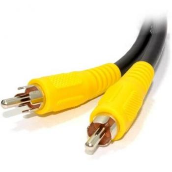 SoundMaster Phono Plug Digital Coaxial SPDIF Audio or Composite Video Cable 15m
