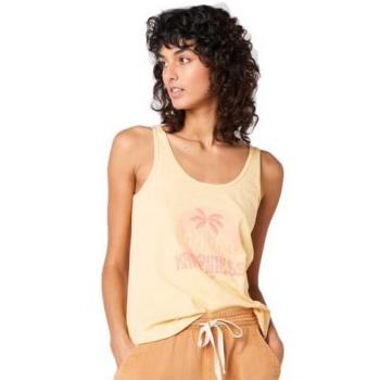Vibrante Camiseta Rip Curl Block Party Color Naranja