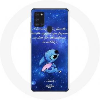 Housse Galaxy A21S Ohana en tissu