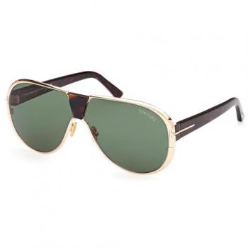 Tom Ford Vincenzo FT1072 28N Occhiali da Sole Metallo Pilot