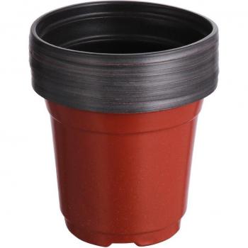Two‑Tone Round Flower Vases – 10 Pieces