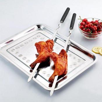 Accessoires de Grillade : Brochettes en Bois et Acier