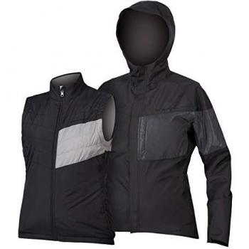 Jaqueta 3 em 1 Endura Urban Luminite II Preta Feminina