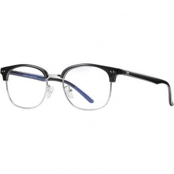 Gafas de metal semi-montura para protección ocular y dolor de cabeza