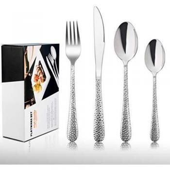 HaWare 32-Piece Mirror Polished Cutlery Set