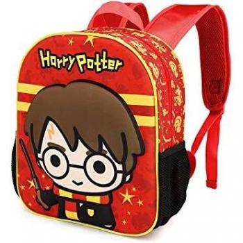 Mochila 3D Harry Potter Varita Mágica 31x27x11cm