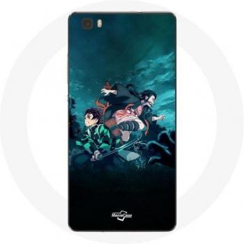 Tanjiro and Nezuko Demon Slayer Case for Huawei P8