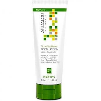 Andalou Naturals Uplifting Body Lotion with Citrus Sunflower 8 fl oz