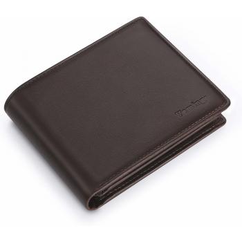 Vemingo Slim Front Pocket Wallet with Coin Pocket & ID Window