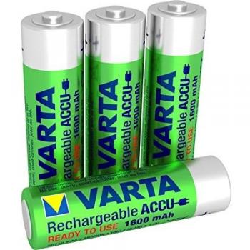 Conjunto Recargable Varta AA 1600 mAh