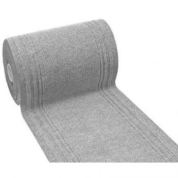 Mat de passage intérieur/extérieur Emmevi 67x550 cm gris