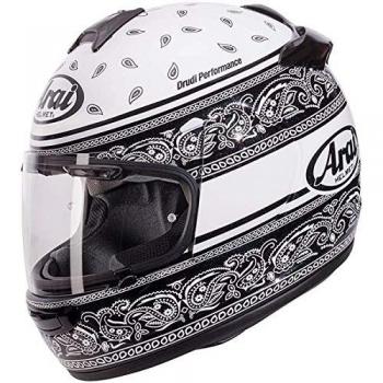 2016 Arai Chaser V schwarz/weiß Helmlinien‑Band für Bike‑Liebhaber