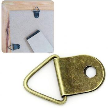 Perchas de Aleación D con Anillo en Marco Triangular – 200 uds