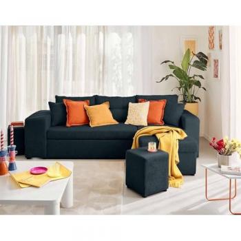 California Flex‑Ecksofa BESTMOBILIER – Schlaffunktion, Bettkasten