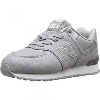 New Balance 574v2, Sneakers Basse Unisex-Bambini, Argento