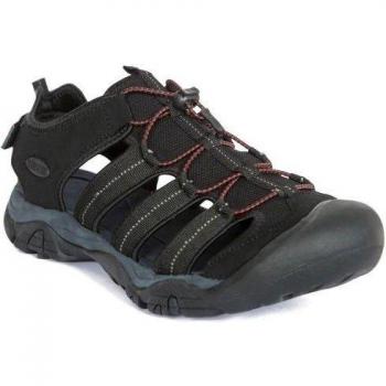 Trespass Noir Sandales Torrance pour Homme