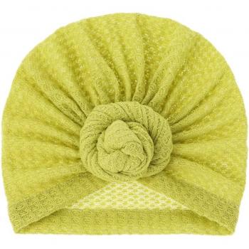 Soft Crochet Knit Turban Baby Hat