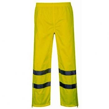 Portwest S487YERL Hi-Vis Breathable Trousers Yellow Large