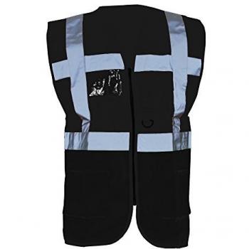 Yoko Hi-Vis Sicherheitsjacke 2er Pack 2XL schwarz