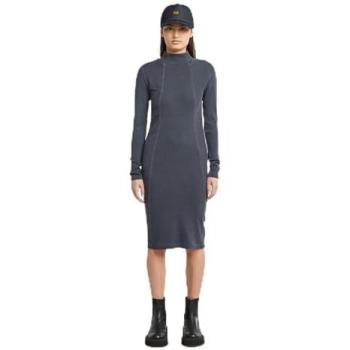 Vestito Maniche Lunghe Blu Fumo G-Star